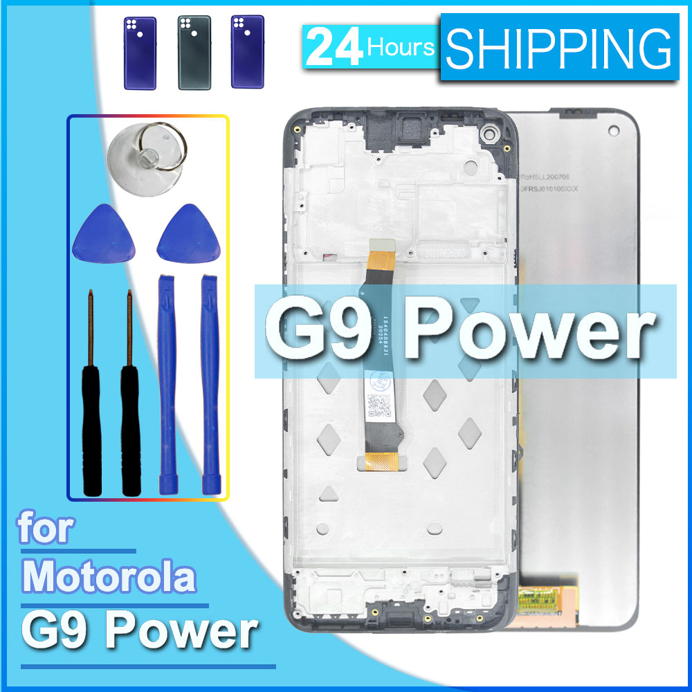 Phone Accessories Display Board - 6.8 ''LCD voor Motorola Moto G9