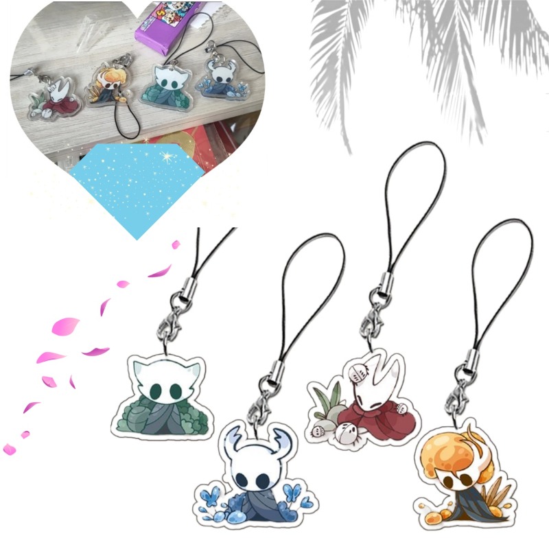 Phone Accessories Chain - Hollow Knight Game Telefoonketting Dubbelzijdig Leuke