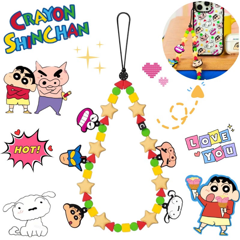 Phone Accessories Chain - Nieuwe Crayon Shin-chan Nohara Shinnosuke Creatieve