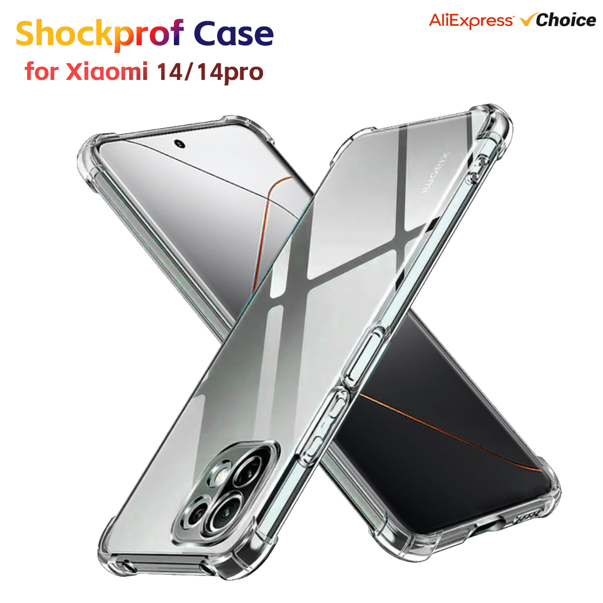 Phone Accessories Online Shop - Transparant TPU-hoesje voor Xiaomi 14 Pro