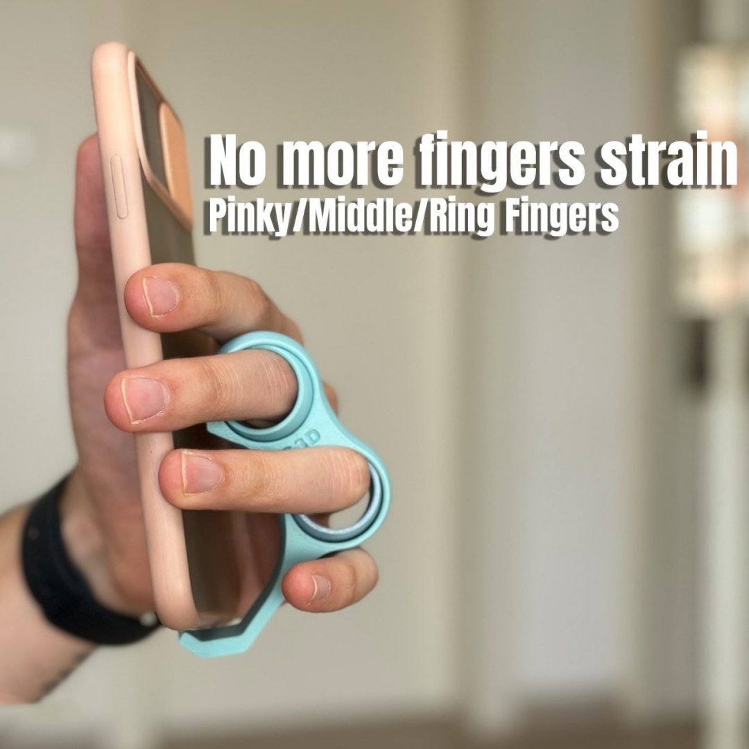 Pop Socket Grip - 1PCS Telefoonhouder met Vingerringgreep, Universele Telefoonstandaard