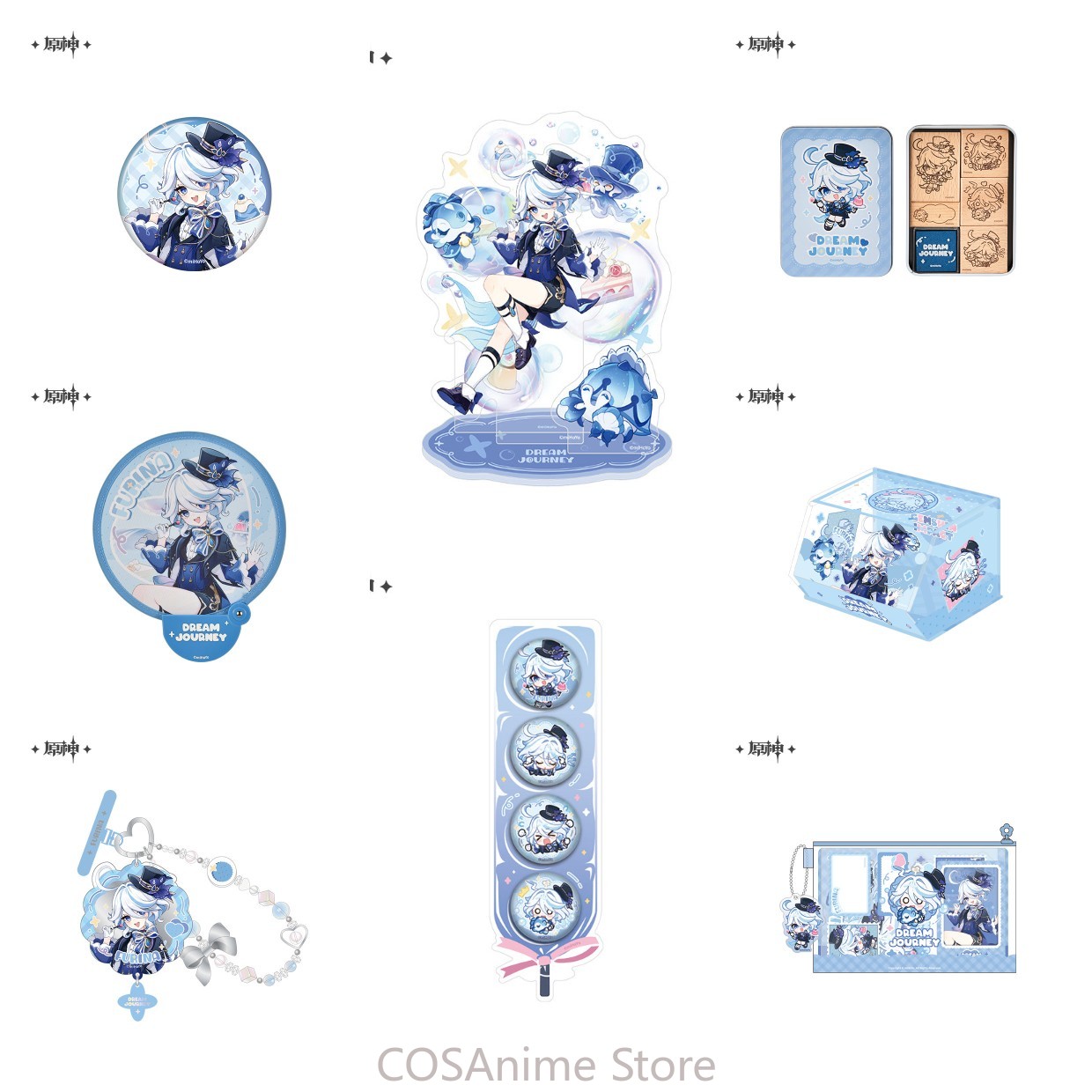 Phone Accessories Chain - Officiële Genshin Impact Furina Anime Cosplay