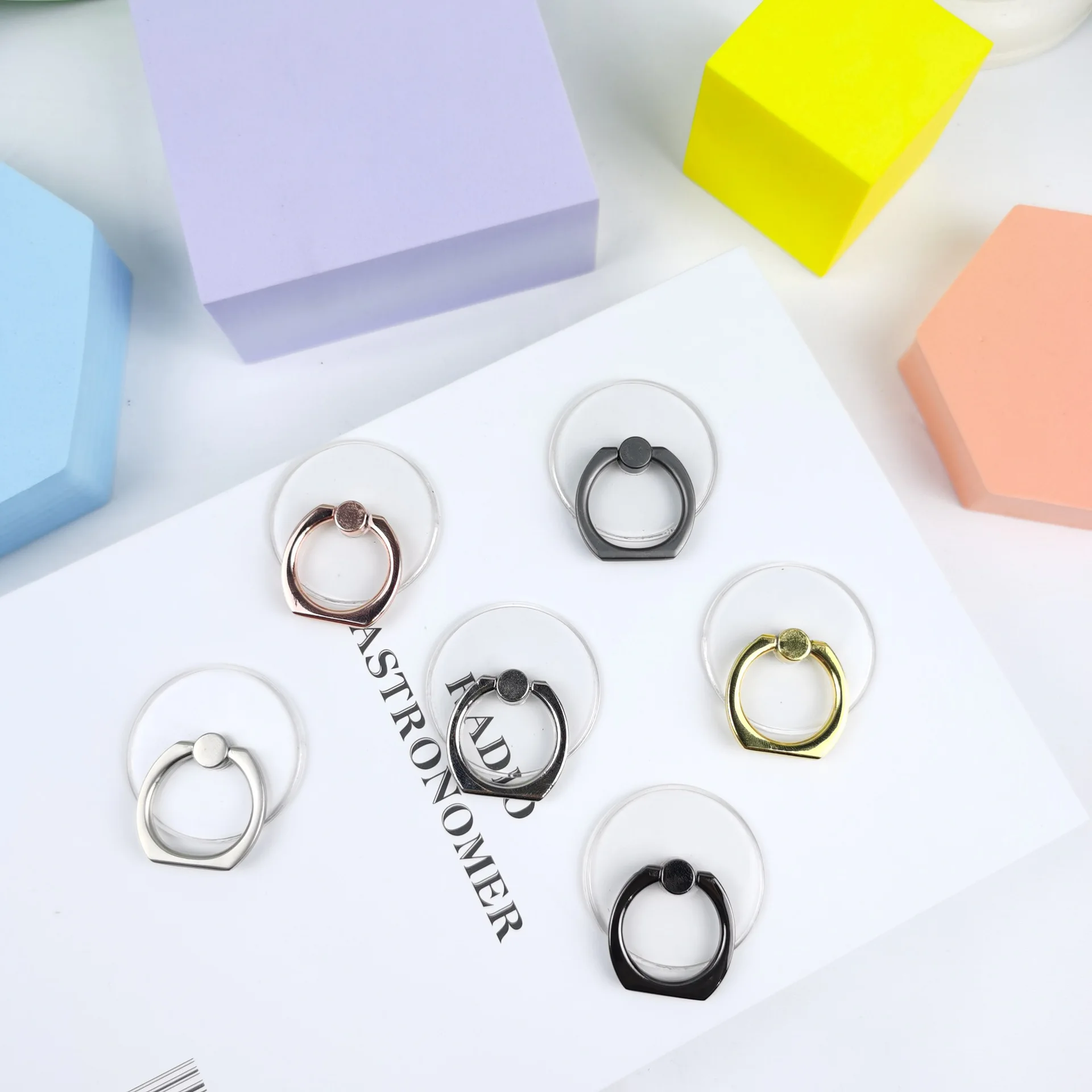 Transparante mobiele telefoon  - Pop Socket Grip recensie en prijs