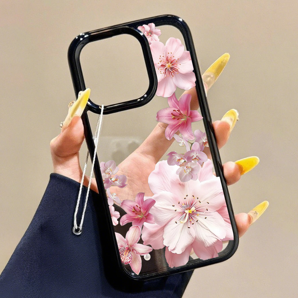 Roze Lelie Bloem Telefoonhoesj - Apple Iphone 15 Pro Max recensie en prijs