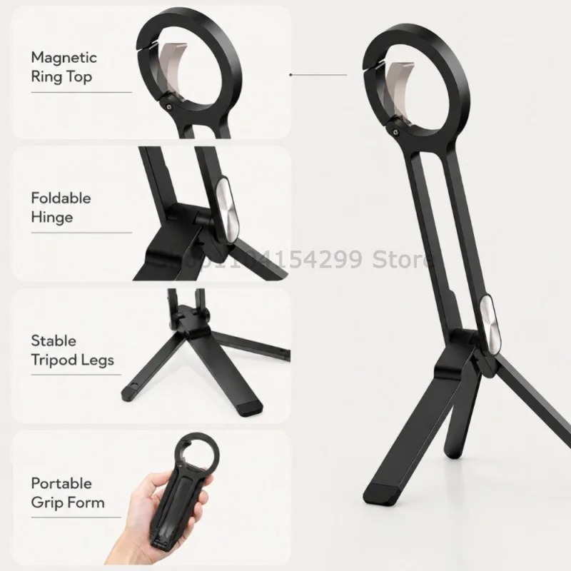 Vouwbare magnetische telefoons - Selfie Stick Tripod recensie en prijs