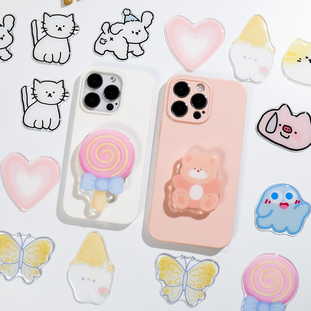 Leuke Cartoon Grip Tok Acryl O - Pop Socket Grip recensie en prijs