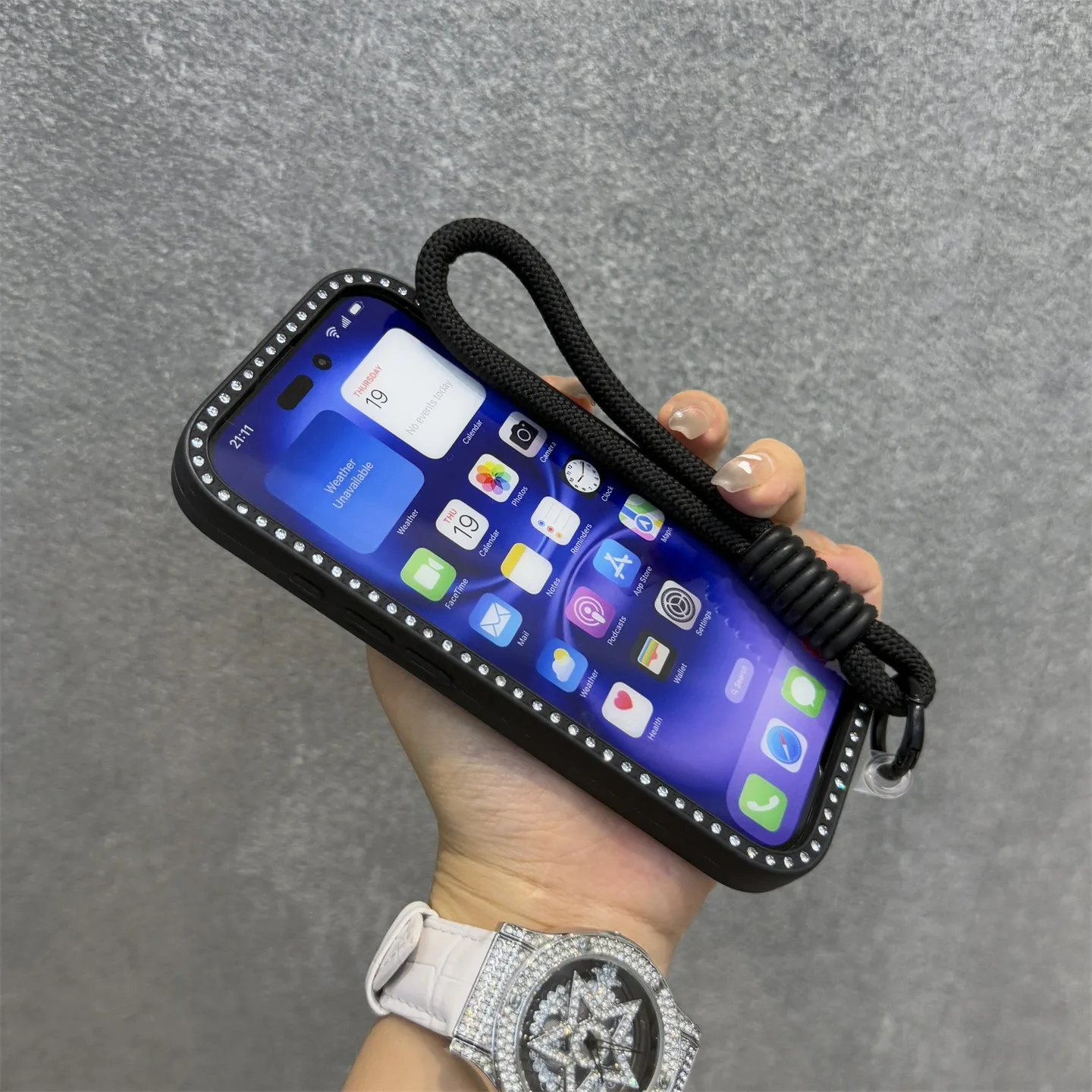 Shining Bling Diamond Transpar - Apple Iphone 15 Pro Max recensie en prijs