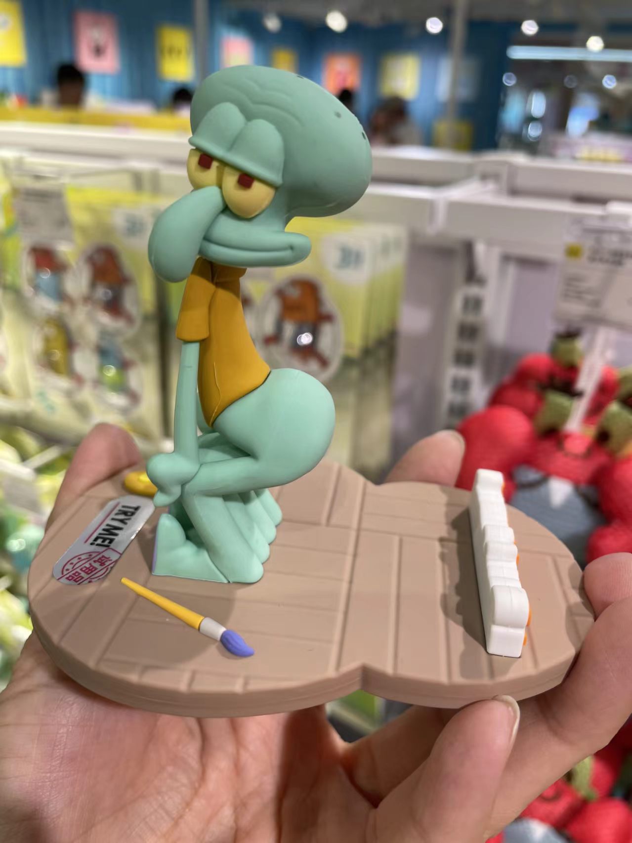 SpongeBob Squidward Squishy Th - Phone Accessories Officeworks recensie en prijs