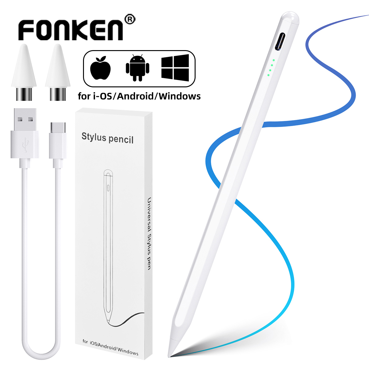Styluspen voor iOS/Android/Win - Phone Accessories Display Board recensie en prijs