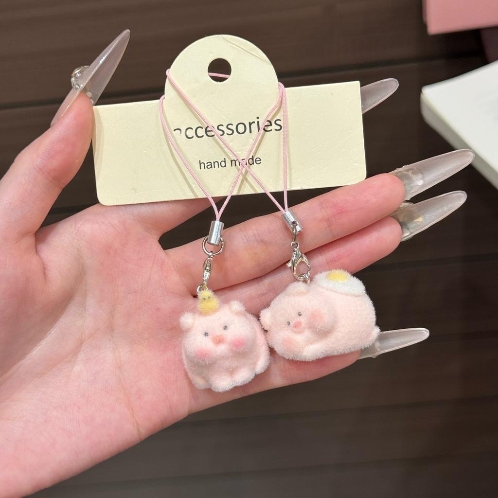 6 stuks gevlokt varken pluche  - Phone Accessories Chain recensie en prijs